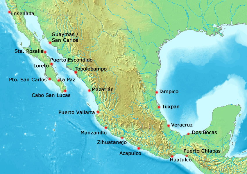 Mapa de mexico